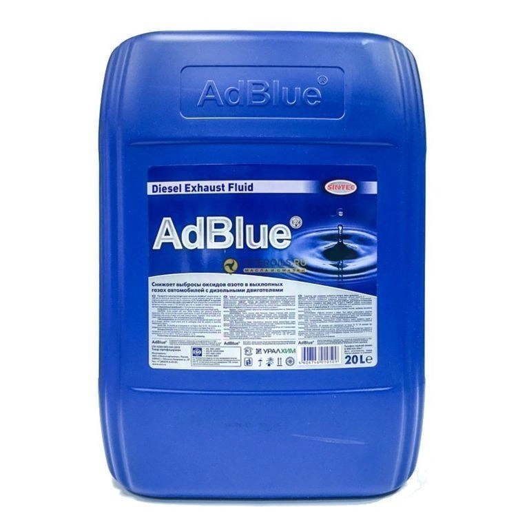 Sintec AdBlue жидкость для сис.SCR диз/дв 20л (мочевина)